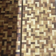 Suelo laminado pequeño del parquet del mosaico de HDF Suelo dirigido de madera